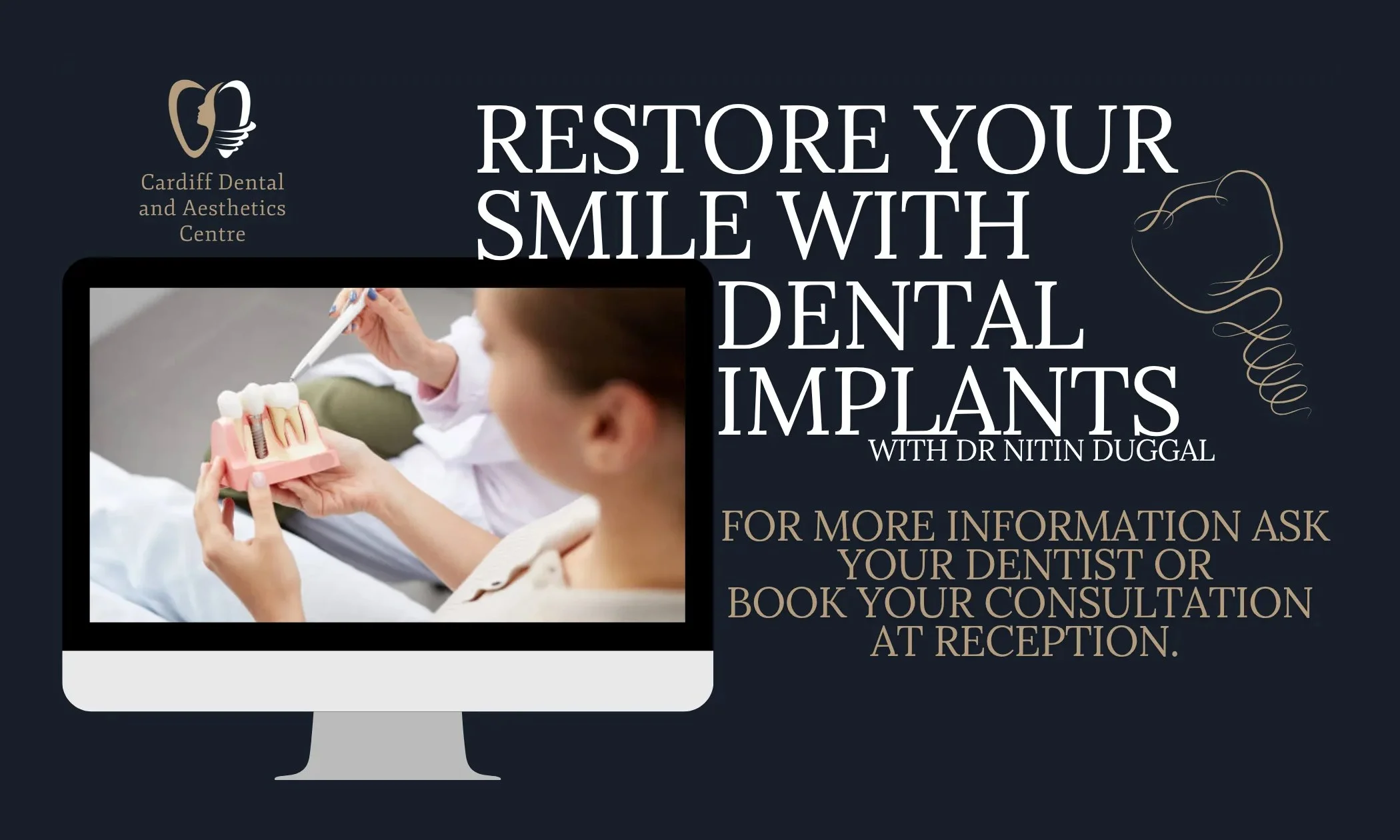 Restore your smile with dental implants